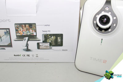 Câmera de monitoramento HD com conexão wi-fi. Vigia bebês - Foto 3