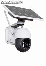 Caméra de sécurité PTZ solaire 4G