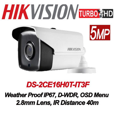 Caméra hikvision bullet vari-focal 5MP 4K