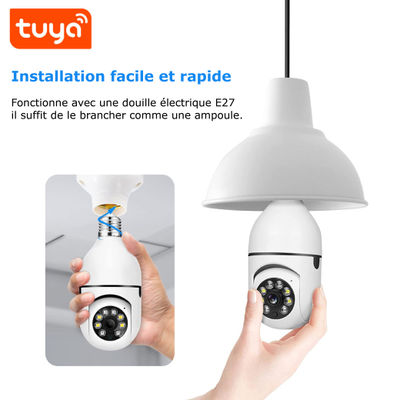 Caméra ptz Tuya Smart E27 3.0MP Wifi - Photo 4