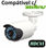 Câmeras de segurança digital, kit completo com 8 câmeras + dvr + hd + cabos - Foto 2
