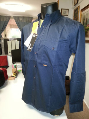 Camicia beta workwear art 7540 blu manica lunga invernale invio campioni