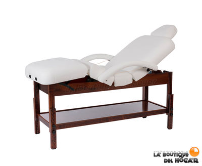 Camilla de masaje fija de 4 cuerpos de madera Brachi Modelo WK-S009.A26.DB - Foto 2