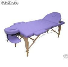 Camilla triple acción portátil para masajes, reiki, acupuntura y clínica - Foto 2
