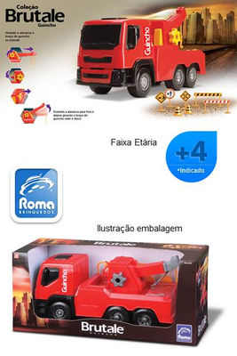 Roma Jensen Caminhão Columbus Fe-400 66 cm Roma : : Brinquedos  e Jogos