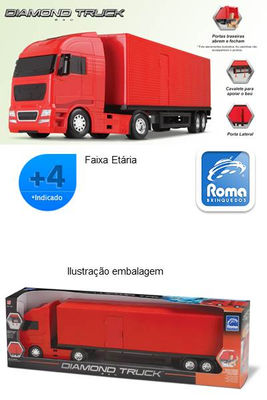 Caminhão Diamond Truck Baú - 1330 Roma