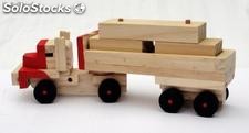 Camion carga de bloques