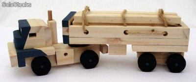 Camion carga madera