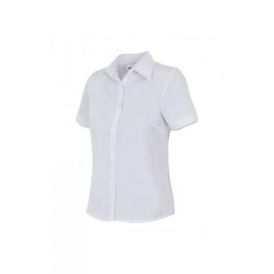 Camisa blanca manga corta tallas sueltas