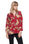 Camisa de flores mujer Chrysan Shirt Garnet - 1