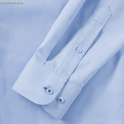 Camisa de manga comprida Herringbone - Foto 5