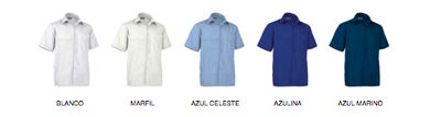 Camisa de trabajo Academy, 65% poliéster 35% algodón 120grs.