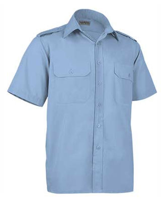 Camisa de trabajo manga corta, 65% poliéster 35% algodón 120grs. - Foto 3