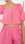Camisa fluida rosa de manga corta - Foto 4