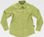 Camisa laboral manga larga entallada para señora color verde pistacho - Foto 2