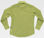 Camisa laboral manga larga entallada para señora color verde pistacho - Foto 3