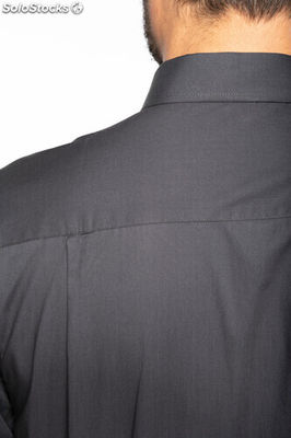 Camisa manga comprida em popeline de tratamento fácil - Foto 4