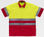 Camisa manga corta rojo/amarillo alta visibilidad - Foto 2
