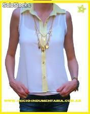 Camisa Musculosa De Gasa, Variedad De Colores, Verano 2013. - Foto 4