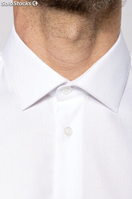 Camisa Oxford Pinpoint manga larga hombre - Foto 2