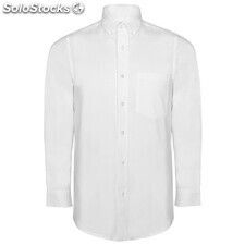 Camisa oxford t/l blanco ROCM55070301 - Foto 2