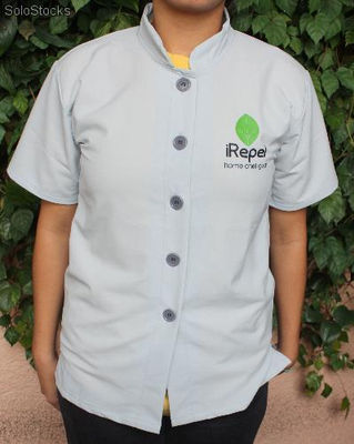 Camisa para chef repelente a las manchas - Foto 2