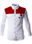 Camisa social para uniformes profissionais algodão, tricoline bordada - 5
