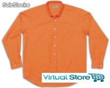Camisas naranja,somos fabricantes