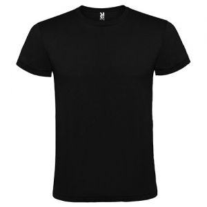 Camiseta adulto algodon negro