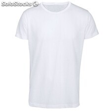 Camiseta Adulto técnica textura de algodón en poliéster transpirable 135gm2