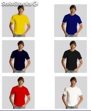 Camiseta básica colores adulto