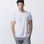 Camiseta blanca para sublimar poliester 100% efecto algodón - 1
