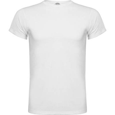 Camiseta blanca para sublimar poliester 100% efecto algodón - Foto 3