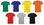 Camiseta color 150 gr algodón 100% - 1