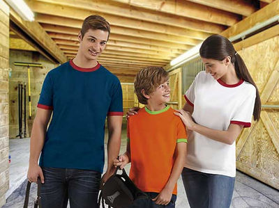Camiseta Combi bicolor 100% algodón de niño - Foto 3