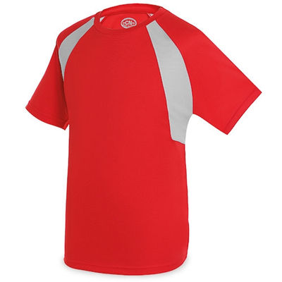 Camiseta combinada d&amp;f roja s
