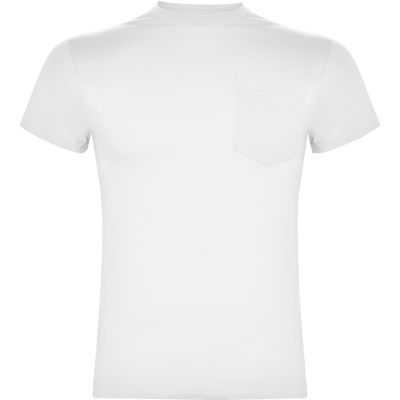 Camiseta de manga corta y cuello redondo de 4 capas.