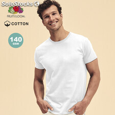 Camiseta fruit of the loom 140 gr blanca