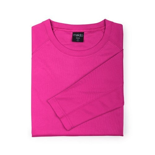 Camiseta Poliester Rosa Pink Sublimatica - Adulta
