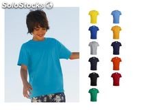 Camiseta infantil para niños colores