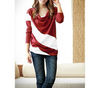 Camiseta jersey rayas moda mujer chica temporada primavera mod. ECLIPSE Rojo XXL
