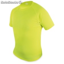 Camiseta light d&amp;f ni&quot;o amarilla fluorescente