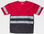 Camiseta manga corta bicolor con cintas reflectantes - Foto 2