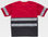 Camiseta manga corta bicolor con cintas reflectantes - Foto 3