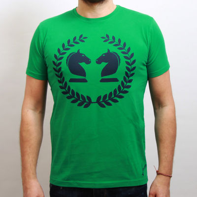 Camiseta manga corta con logo y corona laurel - Foto 2