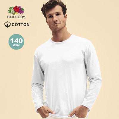 camiseta manga larga fruit of the loom blanca - Foto 2