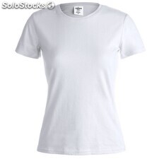 Camiseta Mujer Blanca Algodón 150gm2