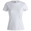 Camiseta Mujer Blanca Algodón 180gm2