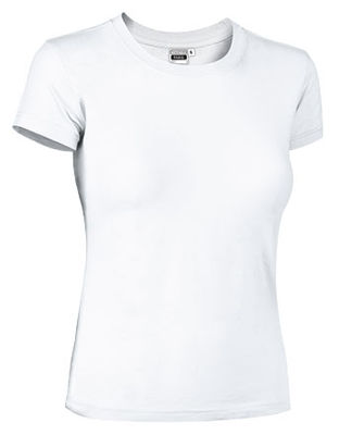 Camiseta mujer corte entallado 100% algodón Paris