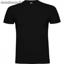 Camiseta negra manga corta 150 gr algodón 100%